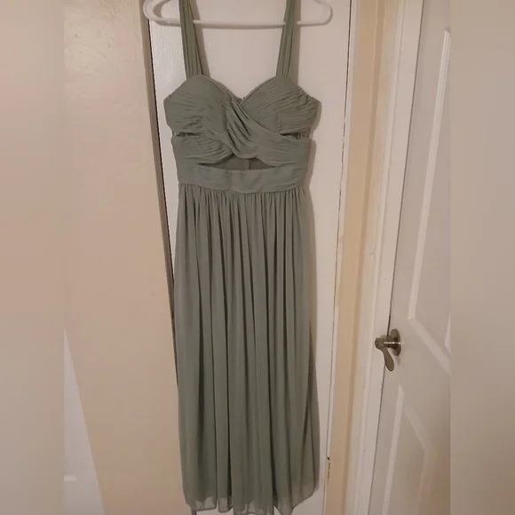 BIRDY GRAY DRESS - Picture 2 of 4